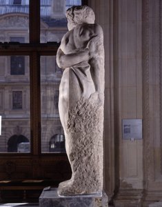 Cautivo, conocido como El Esclavo Rebelde de Michelangelo Buonarroti