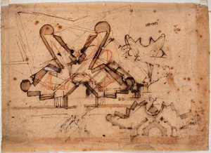 Diseño para la Porta al Prato de Michelangelo Buonarroti