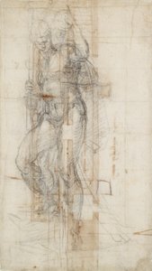 Figura de Cristo resucitando de la tumba de Michelangelo Buonarroti