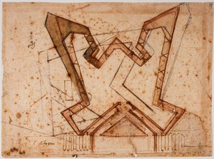 Fortificación de la Puerta de la Pradera de Michelangelo Buonarroti
