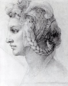 Cabeza ideal de una mujer, c.1525-28