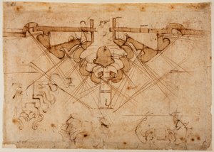 Proyecto de murallas para una puerta de Michelangelo Buonarroti