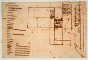 Bocetos de bloques de mármol para la tumba de Julio II