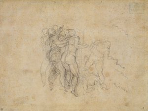 Estudio para el Juicio Final de Michelangelo Buonarroti
