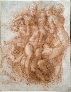 Estudio para la Piedad de Michelangelo Buonarroti