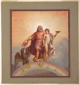 Zeus y Ganimedes de Michelangelo Maestri