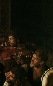 Resurrección de Lázaro (detalle) de Michelangelo Merisi Caravaggio