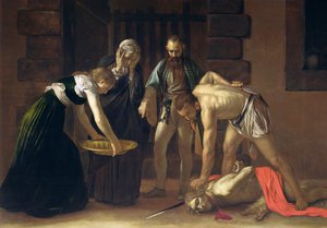 La decapitación de San Juan Bautista, 1608 (detalle)