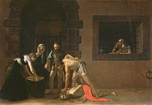 La decapitación de San Juan Bautista, 1608