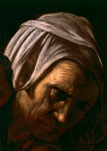 Salomé recibiendo la cabeza de San Juan Bautista (detalle)