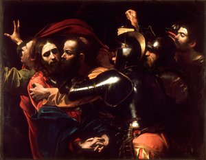 El Prendimiento de Cristo de Michelangelo Merisi da Caravaggio