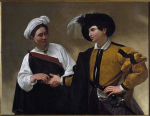 El adivino de Michelangelo Merisi da Caravaggio