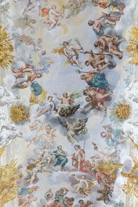 Las bodas de Baco y Ariadna, detalle de Michelangelo Ricciolini