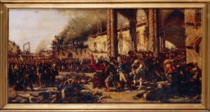 Italia, Nápoles, Las Masacres de Altamura de Michele Cammarano