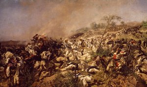 La Batalla de Dogali de Michele Cammarano