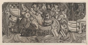 Speculum Romanae Magnificentiae: Batalla Naval, siglo XVI