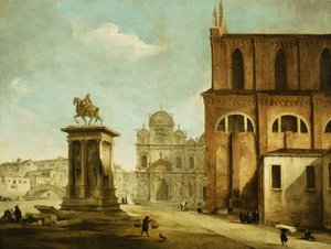 Campo SS Giovanni e Paolo, Venecia de Michele Marieschi
