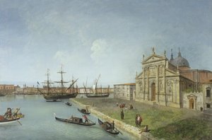 El Bacino di San Marco desde San Giorgio Maggiore de Michele Marieschi