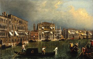 El Gran Canal en el [Rio di] Ca