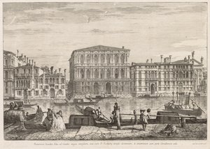 Views of Venice:  Palazzo Pesaro