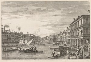Views of Venice:  Rialto de Michele Marieschi