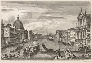 Views of Venice:  Santa Chiara de Michele Marieschi
