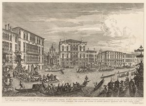 Views of Venice:  The Regatta de Michele Marieschi