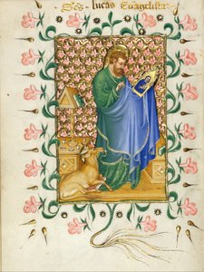 San Lucas Pintando a la Virgen