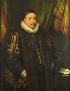 Retrato de Guillermo I (1533-84), Príncipe de Orange, llamado Guillermo el Silencioso de Michiel Jansz van Mierevelt (workshop of)