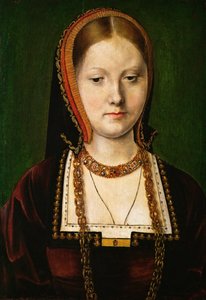 Retrato de María Tudor (1496-1533) de Michiel Sittow