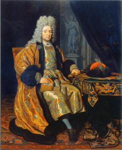 Retrato de François Lefort 1656-1699, 1698 de Michiel van Musscher