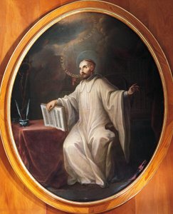 San Bernardo de Claraval, atribuido a Miguel Cabrera de Miguel (attr. to) Cabrera