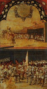 La Conquista de México, Panel XV de Miguel Gonzalez