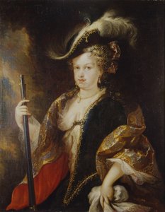 María Luisa Gabriela de Saboya, cazadora de Miguel Jacinto Meléndez