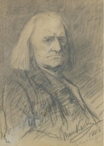 Retrato de Franz Liszt
