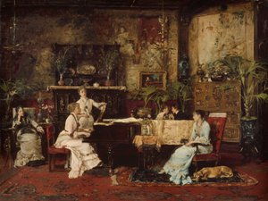 La sala de música de Mihály Munkácsy