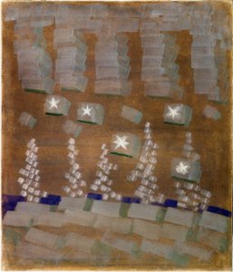 Invierno (VIII) de Mikalojus Ciurlionis