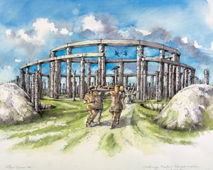 Woodhenge, c. siglo XXV a.C., c.1990-2010