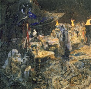 Cuento oriental de Mikhail Aleksandrovich Vrubel