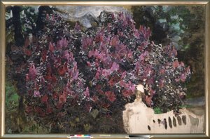 Lilas (Lilacs) - Pintura de Mikhail Alexandrovich Vrubel (Vrubel) (1856-1910), óleo sobre lienzo
