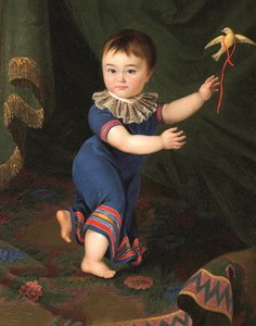 Retrato del Conde Dmitri Nikolayevich Sheremetev 1803-1871 de niño, 1805 de Mikhail Matveevich Cherkasov