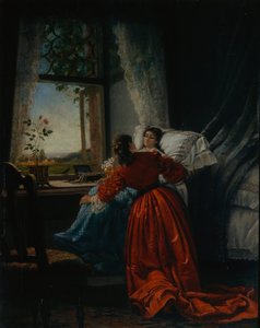 Visitando a los enfermos, 1885