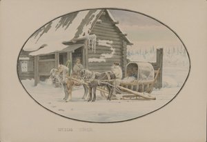 Estación postal, 1862