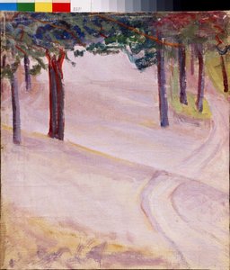 Paisaje de Mikhail Vasilievich Matyushin