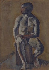 Retrato de Kirill Zdanevich 1892-1969, 1910s de Mikhail Vasilyevich Le Dantyu