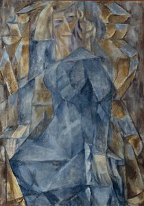 Retrato de una mujer, década de 1910
