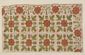 Colcha Apliqué de Mildred E. Bent