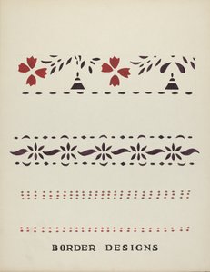 Diseños de Bordes del Portafolio Propuesto "Plantillas de Pared de Maine"