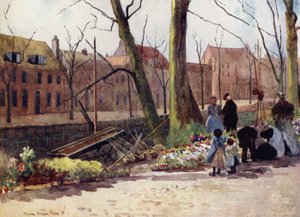 Mercado de flores, Haarlem