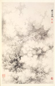 Dragon amid Clouds
